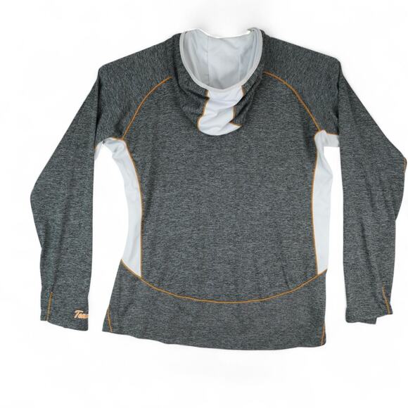 Tennessee Volunteers Hoodie Shirt Mens XXL Gray Campus Heritage Performance Tech - Picture 3 of 9
